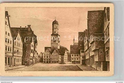 42691150 Biberach Riss Marktplatz Biberach Riss