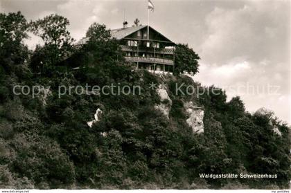 73160034 Bingen Rhein Waldgaststaette Schweizerhaus Bingen Rhein