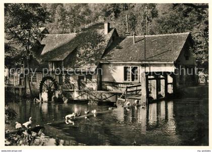 73168572 Blaubeuren Partie am Blautopf Blaubeuren