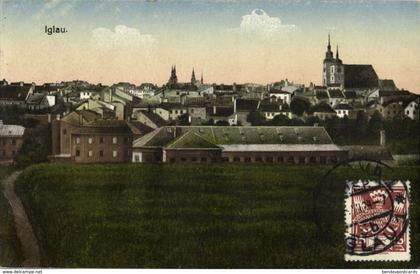 IGLAU JIHLAVA, Panorama (1924) Tschechien AK