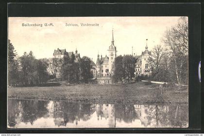 AK Boitzenburg /U.-M., Schloss, Vorderseite