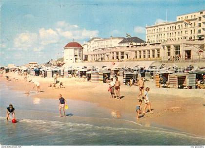 73160284 Borkum Nordseebad Strand Hotelanlagen Borkum