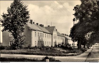 CPA Gartz Oder, Straßenpartie von Rudolf Breitscheid Straße