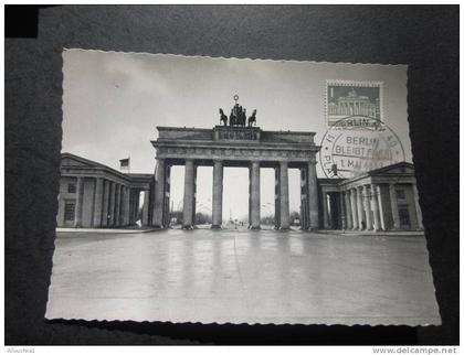 Berlin  porte de Brandebourg   Allemagne Deutschland  printed in Germany Postkarte CPM Card