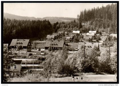 7857 - alte Foto Ansichtskarte - Breitenbrunn Kr. Schwarzenberg - Karpf - gel 1980