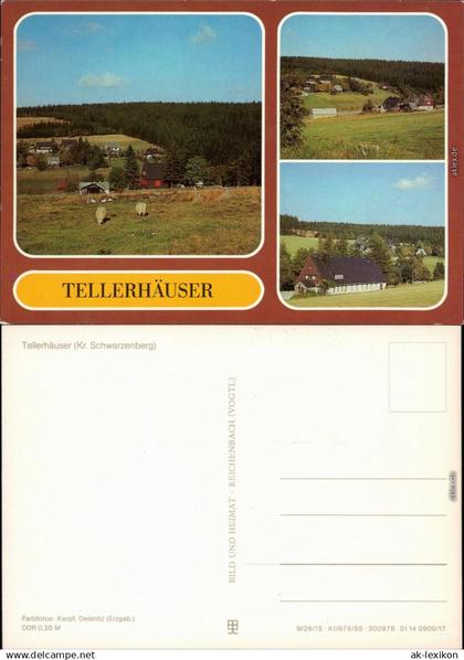 Tellerhäuser-Breitenbrunn (Erzgebirge) Panorama-Ansichten 1985