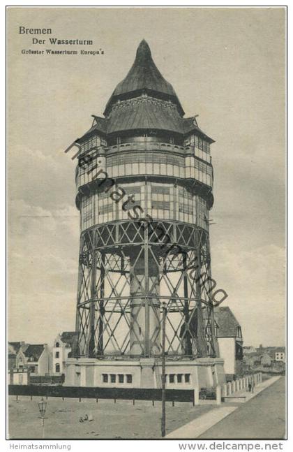 Bremen - Der Wasserturm - Verlag Alb. Rosenthal Bremen