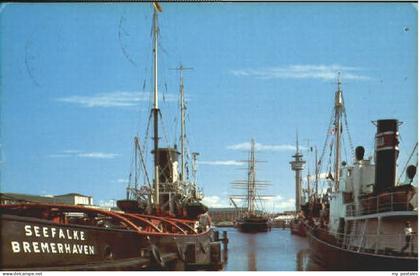 70119819 Bremerhaven Bremerhaven Schiff Seefalke x 1970 Bremerhaven