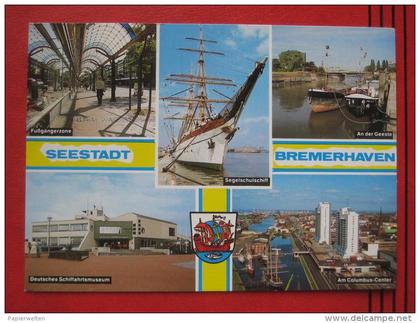 Bremerhaven  - Mehrbildkarte "Seestadt Bremerhaven"