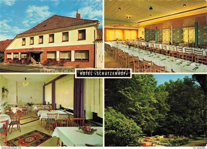 74004508 Bremervoerde Hotel Schuetzenhof Gastraum Festsaal Garten Park