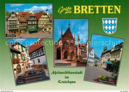 73229630 Bretten Baden Malanchthonhaus Hundle Marktplatz Bretten Baden