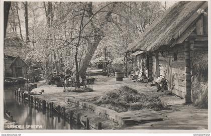 AK Spreewald Lehde Cafe Venedig a Burg Leipe Werben Raddusch Vetschau Guhrow Briesen Zauche Lübbenau Lübben Cottbus