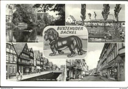 70121576 Buxtehude Buxtehude Langestrasse Heidebad o 1952 Buxtehude