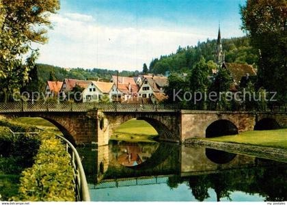 73008341 Calw Nagoldpartie Calw