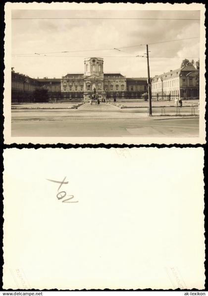 Charlottenburg-Berlin Schloss Charlottenburg 1955 Privatfoto Foto