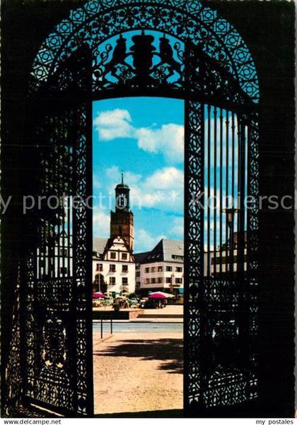 73040703 Darmstadt Schlosstor Marktplatz Kirche Darmstadt