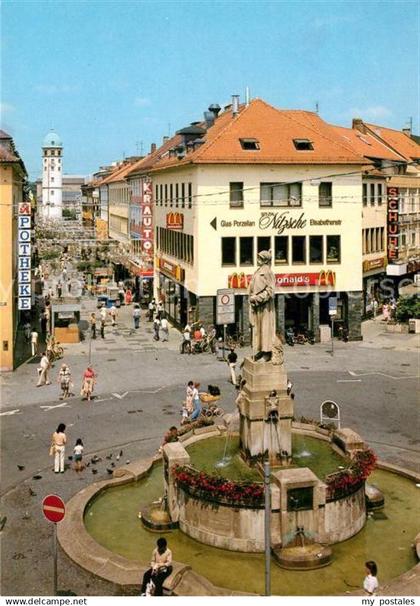 73225345 Darmstadt Ludwigsplatz mit Bismark-Denkmal