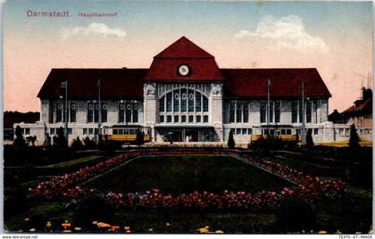 Allemagne - HESSE - DARMSTADT - Hauptbannhof