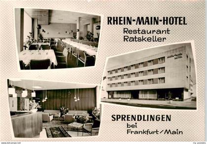 73886026 Sprendlingen  Dreieich Rhein Main Hotel Restaurant Ratskeller