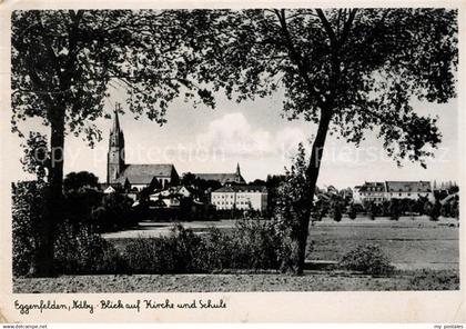 73070704 Eggenfelden Blick auf Kirche und Schule Eggenfelden