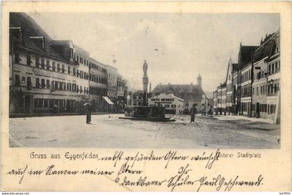 Gruss aus Eggenfelden - Unterer Stadtplatz