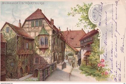 ALLEMAGNE - THURINGE - EISENACH - BURGHOF I. D. WARTBURG - A0323