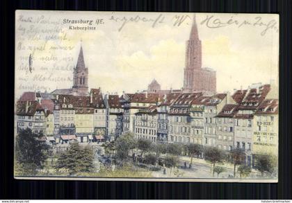 Strassburg, Elsaß, Kleberplatz / Restaurant Hornburg