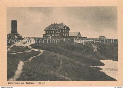 73098716 Feldberg Schwarzwald Turm Rasthaus Feldberg Schwarzwald