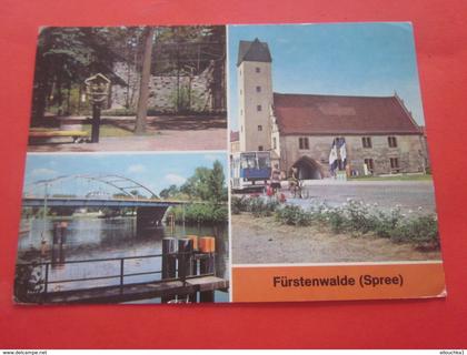 DDR  Fürstenwalde-Spree-Land du Brandebourg arrondissement d'Oder-Spree Frankfurt CPA Carte Postale Allemagne de l'est