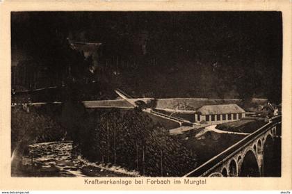 CPA AK Forbach - Kraftwerkanlage bei Forbach im Murgtal GERMANY (910429)