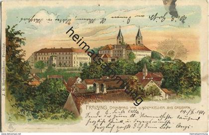 Freising - Domberg - Verlag J. E. Herbstbuchner Freising - gel. 1901