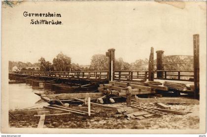 CPA AK Germersheim- Schiffbrucke GERMANY (1023107)