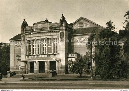 73164211 Giessen Lahn Stadttheater Kupfertiefdruck Giessen Lahn