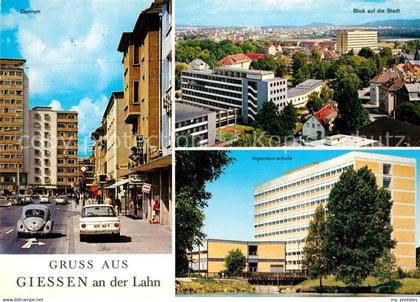 73271487 Giessen Lahn Stadtzentrum Stadtpanorama Ingenieurschule Giessen Lahn