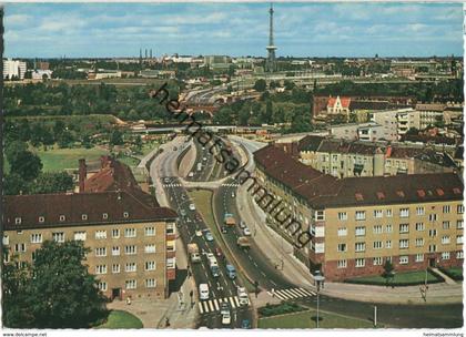 Berlin - Halensee - Schnellstrasse - Verkehr