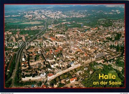 73629381 Halle Saale Fliegeraufnahme Halle Saale