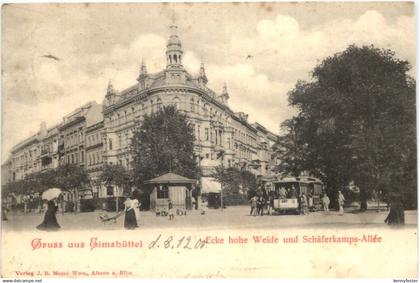 Gruss aus Eimsbüttel - Ecke hohe Weide und Schäferkamps Allee