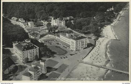 41237044 Heiligendamm Ostseebad Fliegeraufnahme Strand Steg Heiligendamm