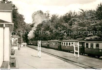 73107951 Heiligendamm Ostseebad Bahnhof mit Baederbahn Heiligendamm