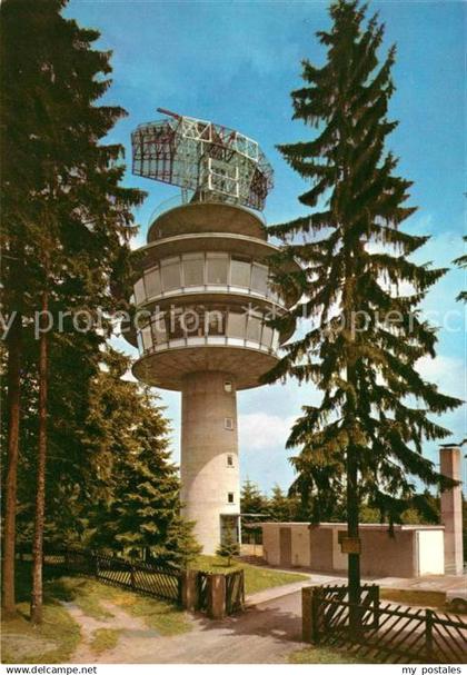 73130418 Neunkirchen Odenwald Radar-Turm  Neunkirchen Odenwald