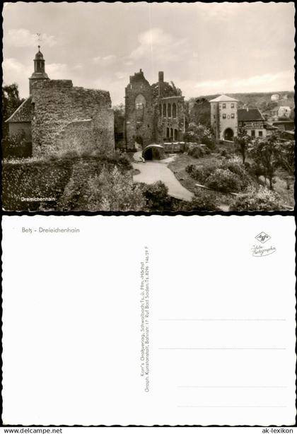 Ansichtskarte Dreieichenhain-Dreieich Burg Ruine Betz Dreieichenhain 1960