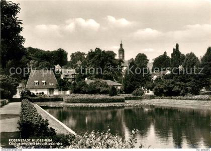 73137855 Hildesheim Koenigsteich Mauritiuskirche Hildesheim