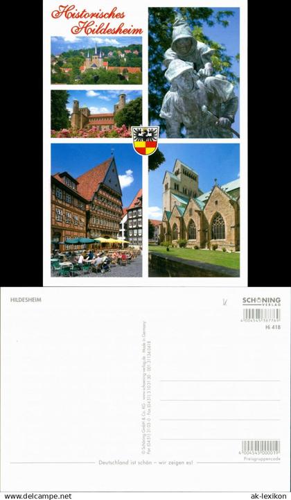 Ansichtskarte Hildesheim Historisches Hildesheim 2000