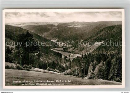 42939608 Hoechenschwand Albtalblick Hoechenschwand