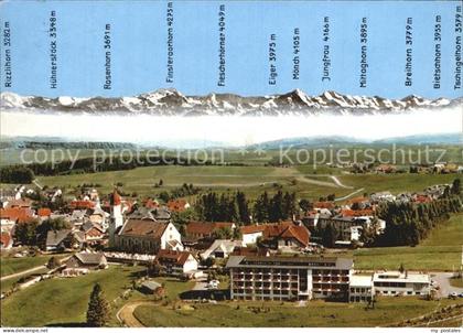 72571682 Hoechenschwand Fliegeraufnahme Hoechenschwand