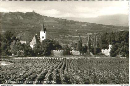 70104975 Ingelheim Rhein Ingelheim Rhein Kirche Turm x 1963