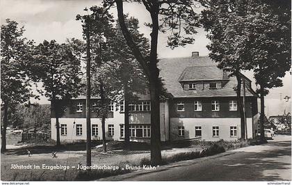 AK Jöhstadt Jugendherberge Schullandheim Bruno Kühn Annaberger Straße a Grumbach Brettmühle Königswalde Erzgebirge DDR