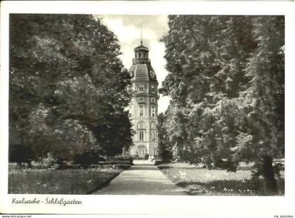 70111682 Karlsruhe Karlsruhe Schlossgarten x 1953 Karlsruhe