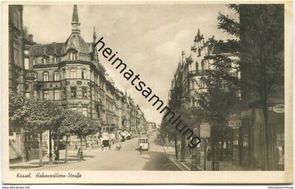 Kassel - Hohenzollern Straße - Foto-AK - Verlag Bruno Hansmann Kassel