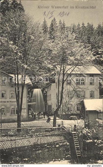 Kirnitzschtal Kleiner Wasserfall